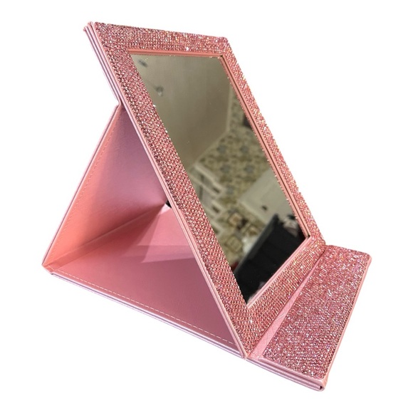 Bling Pink Mirror - Picture 2 of 15